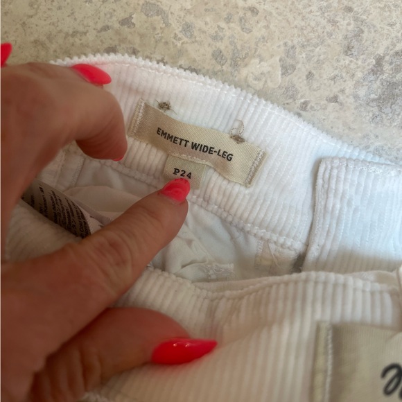 Madewell Emmett Wide-Leg Corduroy Crop Pants - Picture 3 of 4